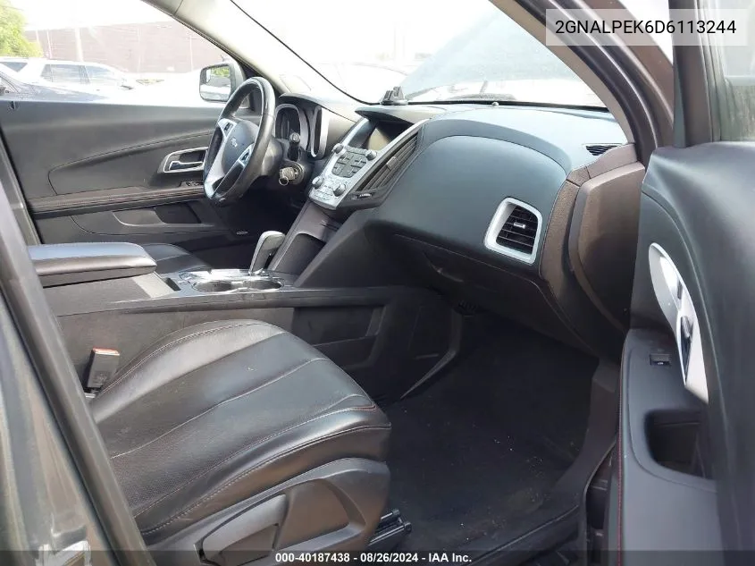 2GNALPEK6D6113244 2013 Chevrolet Equinox 2Lt