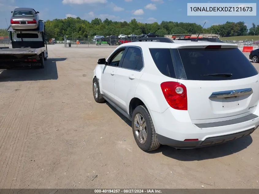 2013 Chevrolet Equinox 1Lt VIN: 1GNALDEKXDZ121673 Lot: 40194257