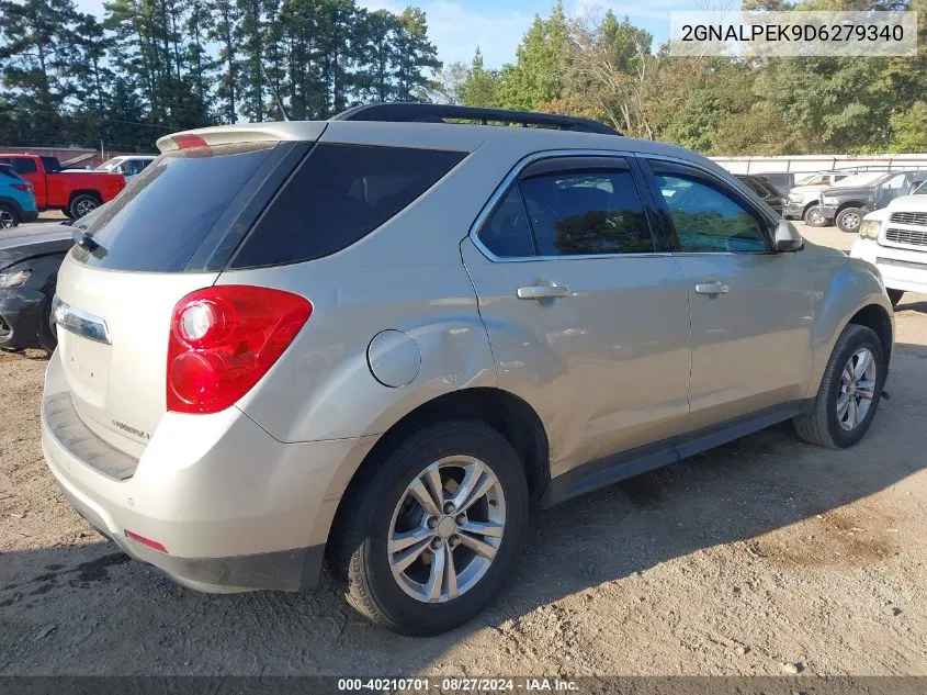 2GNALPEK9D6279340 2013 Chevrolet Equinox 2Lt