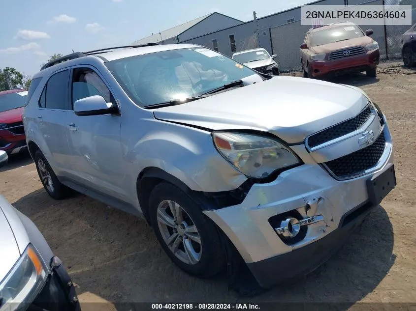 2GNALPEK4D6364604 2013 Chevrolet Equinox 2Lt