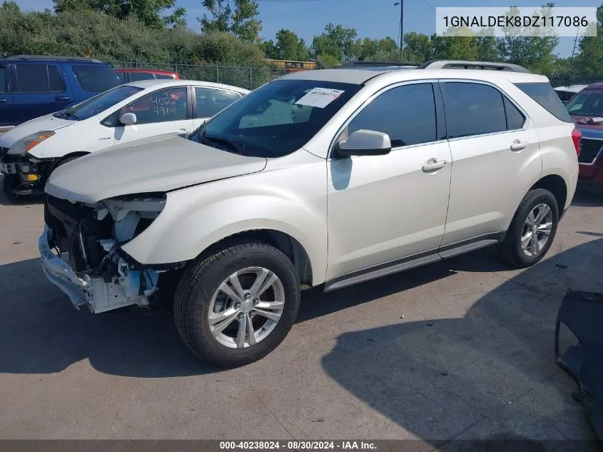 1GNALDEK8DZ117086 2013 Chevrolet Equinox 1Lt