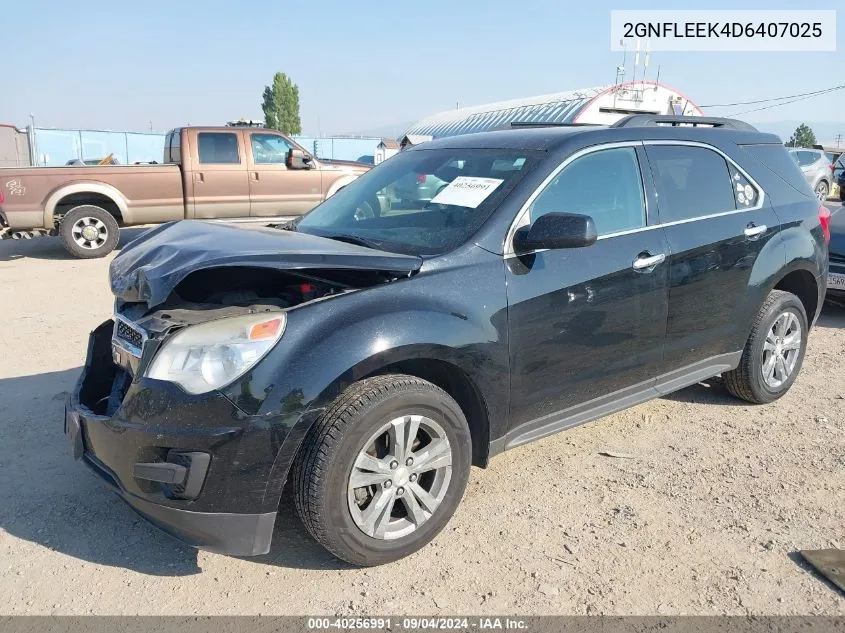 2GNFLEEK4D6407025 2013 Chevrolet Equinox 1Lt