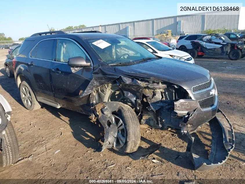 2GNALDEK1D6138468 2013 Chevrolet Equinox Lt