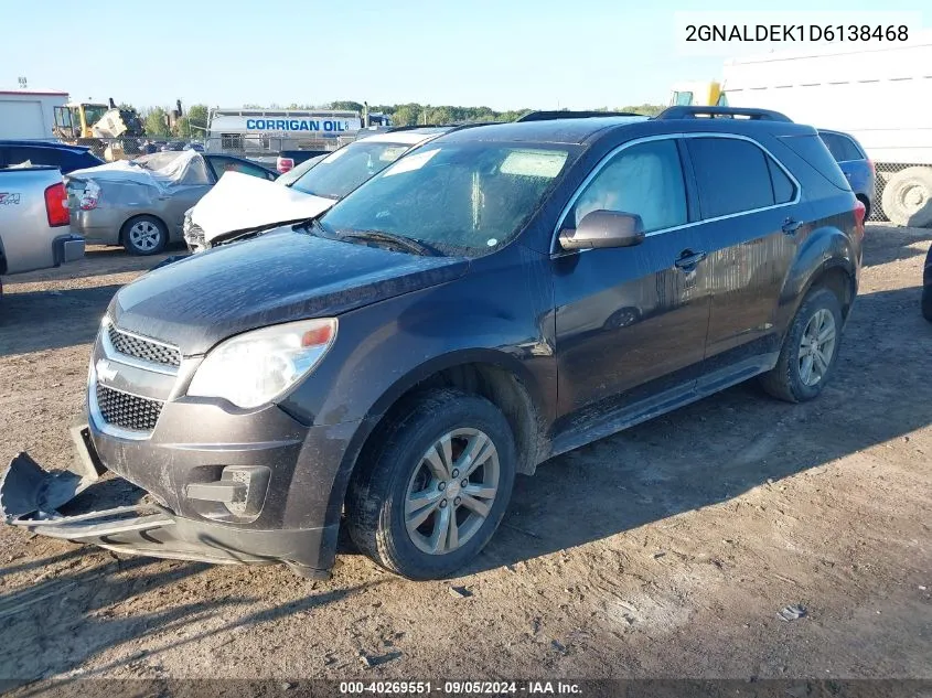 2013 Chevrolet Equinox Lt VIN: 2GNALDEK1D6138468 Lot: 40269551