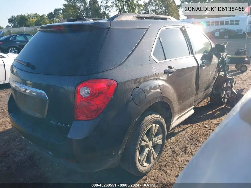 2GNALDEK1D6138468 2013 Chevrolet Equinox Lt