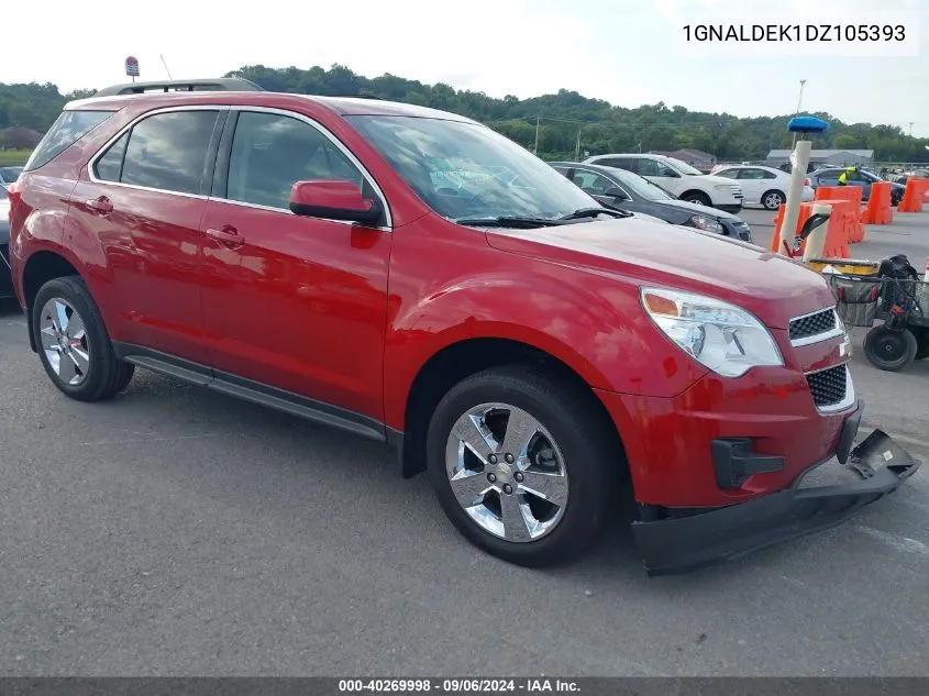 1GNALDEK1DZ105393 2013 Chevrolet Equinox Lt