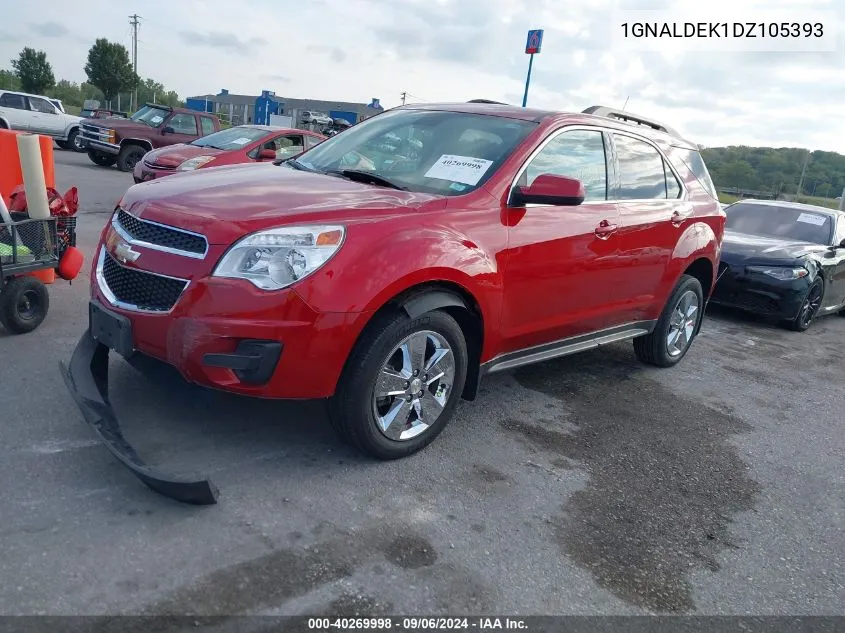 1GNALDEK1DZ105393 2013 Chevrolet Equinox Lt