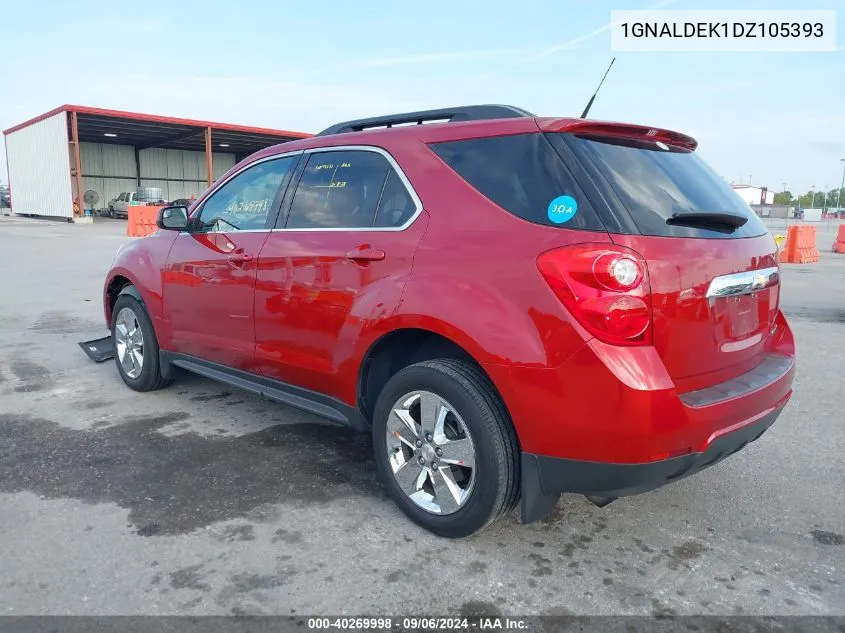 1GNALDEK1DZ105393 2013 Chevrolet Equinox Lt