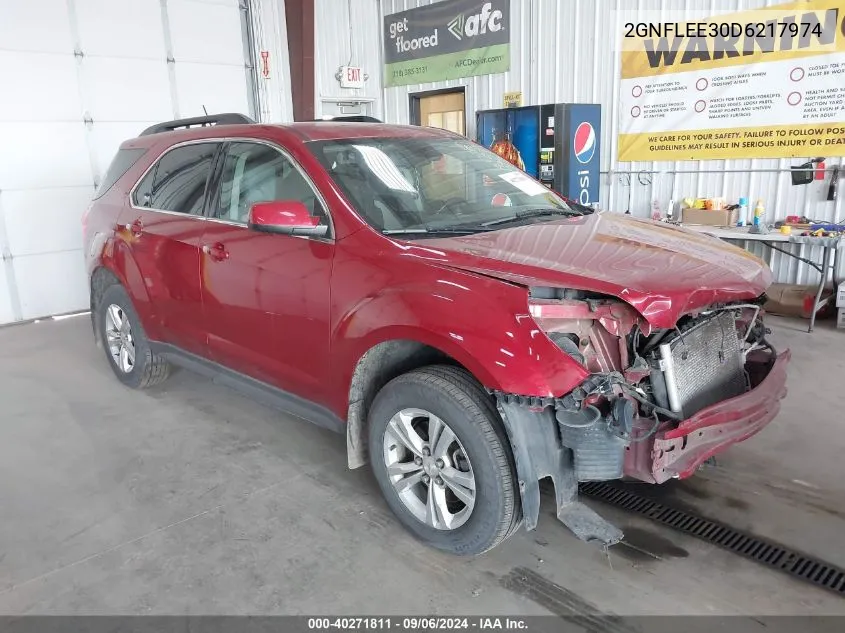 2013 Chevrolet Equinox 1Lt VIN: 2GNFLEE30D6217974 Lot: 40271811