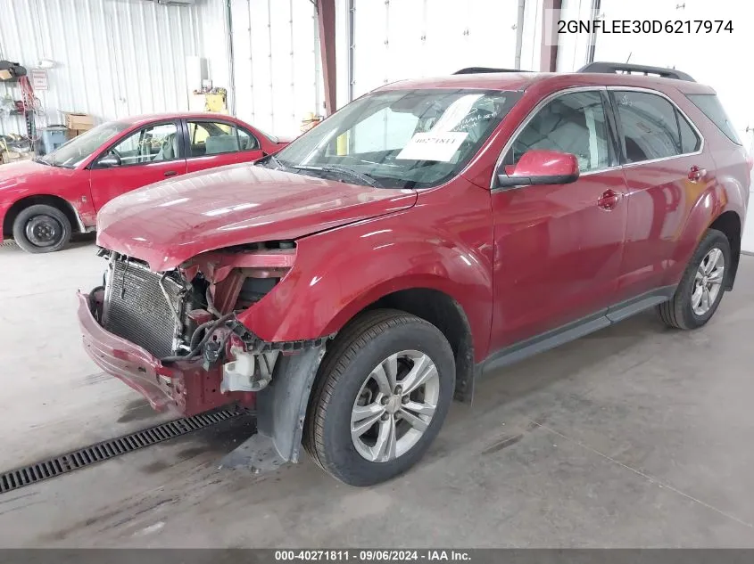 2013 Chevrolet Equinox 1Lt VIN: 2GNFLEE30D6217974 Lot: 40271811