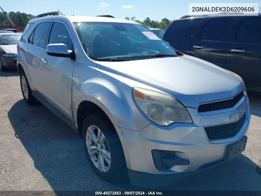 2013 Chevrolet Equinox 1Lt VIN: 2GNALDEK3D6209606 Lot: 40272853