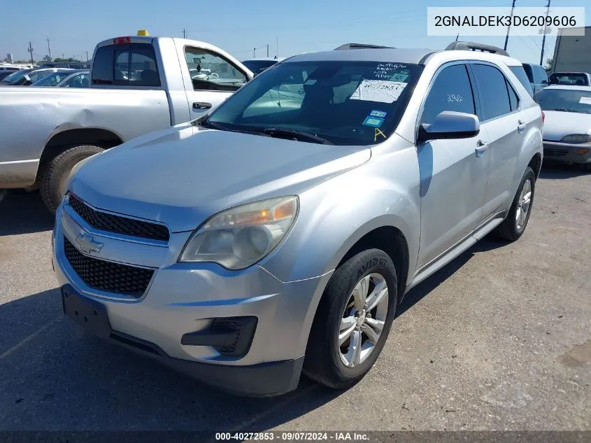 2013 Chevrolet Equinox 1Lt VIN: 2GNALDEK3D6209606 Lot: 40272853