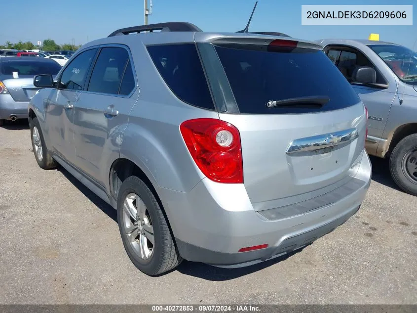 2013 Chevrolet Equinox 1Lt VIN: 2GNALDEK3D6209606 Lot: 40272853