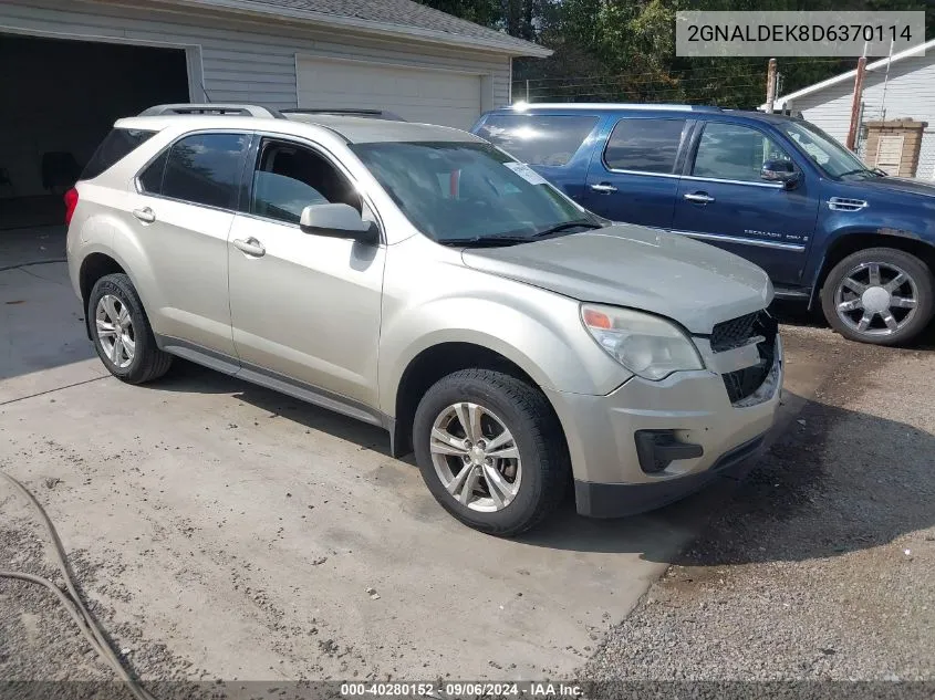 2GNALDEK8D6370114 2013 Chevrolet Equinox 1Lt