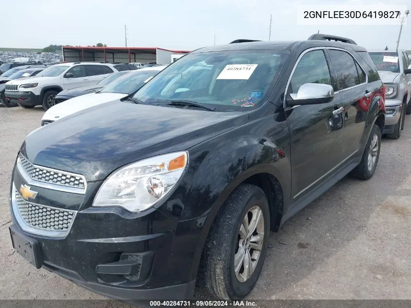 2013 Chevrolet Equinox 1Lt VIN: 2GNFLEE30D6419827 Lot: 40284731