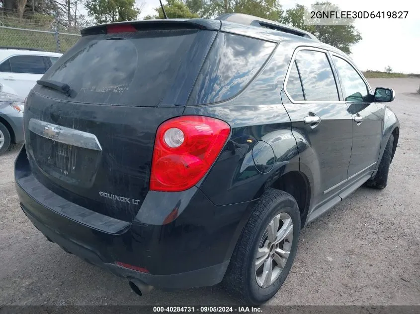 2013 Chevrolet Equinox 1Lt VIN: 2GNFLEE30D6419827 Lot: 40284731