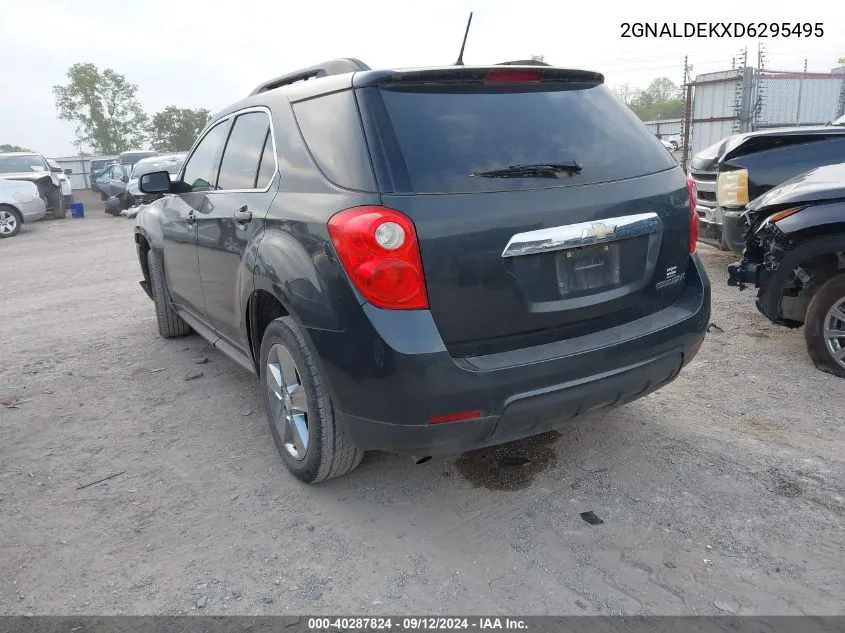 2013 Chevrolet Equinox Lt VIN: 2GNALDEKXD6295495 Lot: 40287824