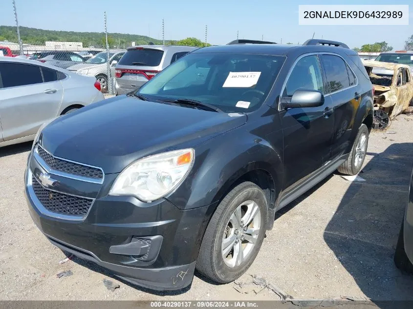 2013 Chevrolet Equinox 1Lt VIN: 2GNALDEK9D6432989 Lot: 40290137