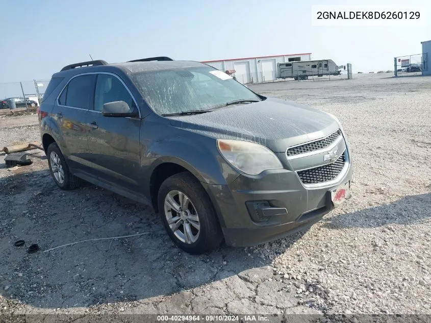 2GNALDEK8D6260129 2013 Chevrolet Equinox 1Lt