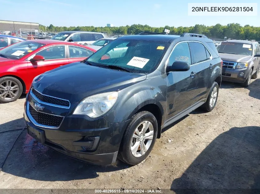 2013 Chevrolet Equinox 1Lt VIN: 2GNFLEEK9D6281504 Lot: 40295515