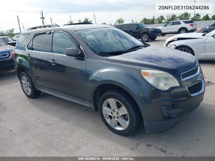 2GNFLDE31D6244286 2013 Chevrolet Equinox 1Lt