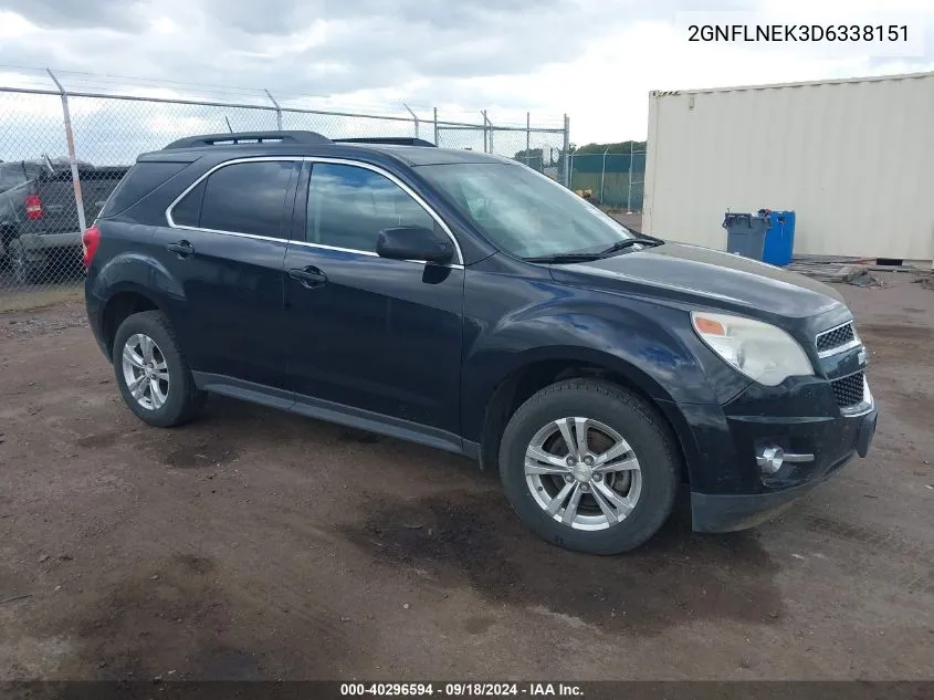 2GNFLNEK3D6338151 2013 Chevrolet Equinox 2Lt