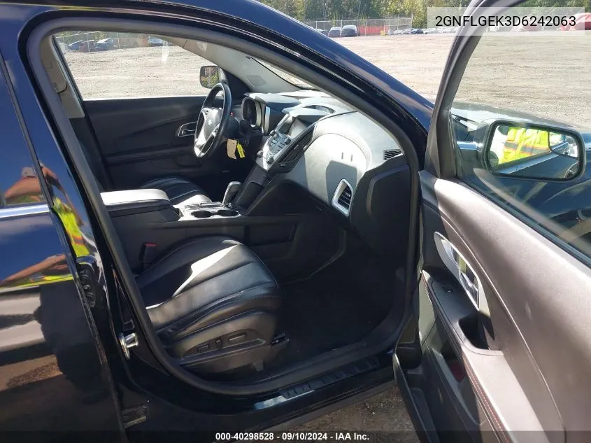 2GNFLGEK3D6242063 2013 Chevrolet Equinox Ltz