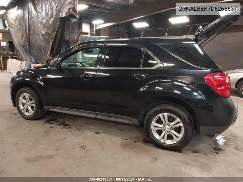 2GNALBEK7D6266637 2013 Chevrolet Equinox Ls