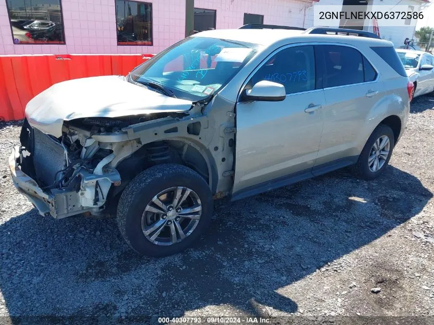 2013 Chevrolet Equinox 2Lt VIN: 2GNFLNEKXD6372586 Lot: 40307793