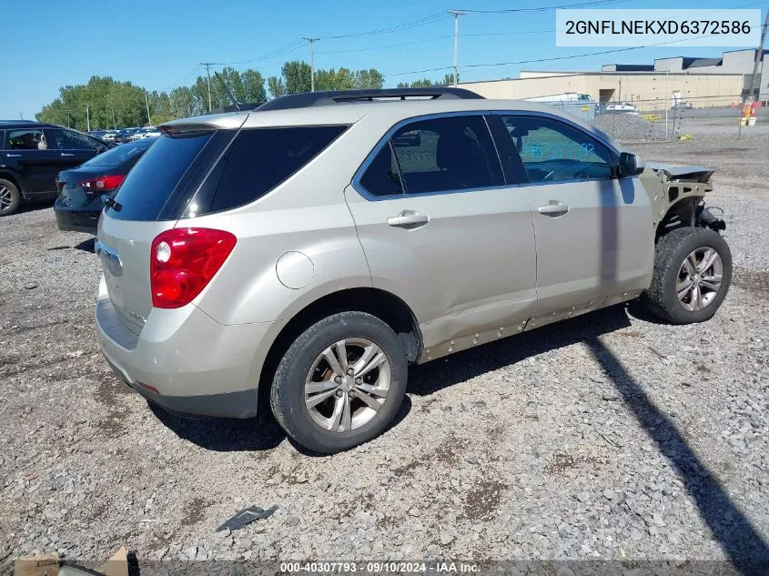 2013 Chevrolet Equinox 2Lt VIN: 2GNFLNEKXD6372586 Lot: 40307793