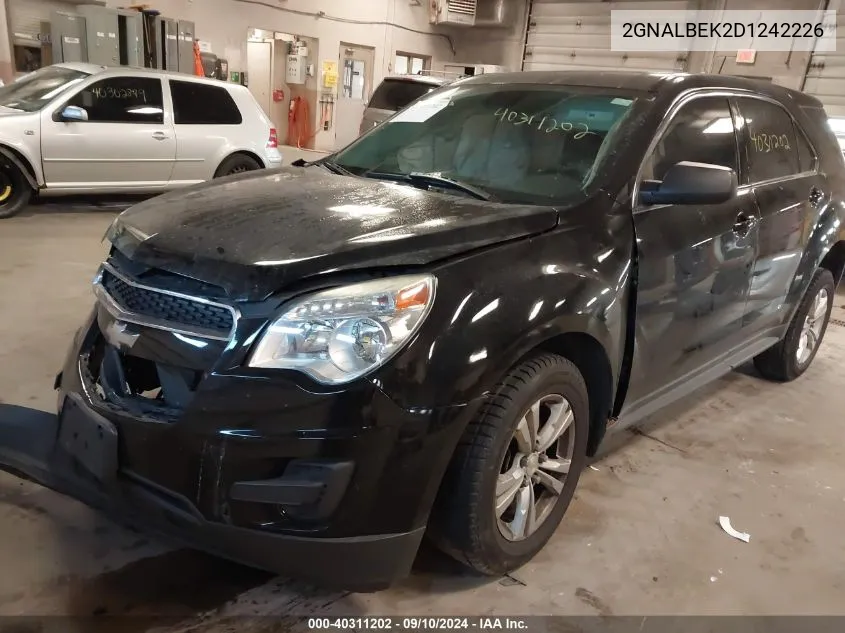 2013 Chevrolet Equinox Ls VIN: 2GNALBEK2D1242226 Lot: 40311202