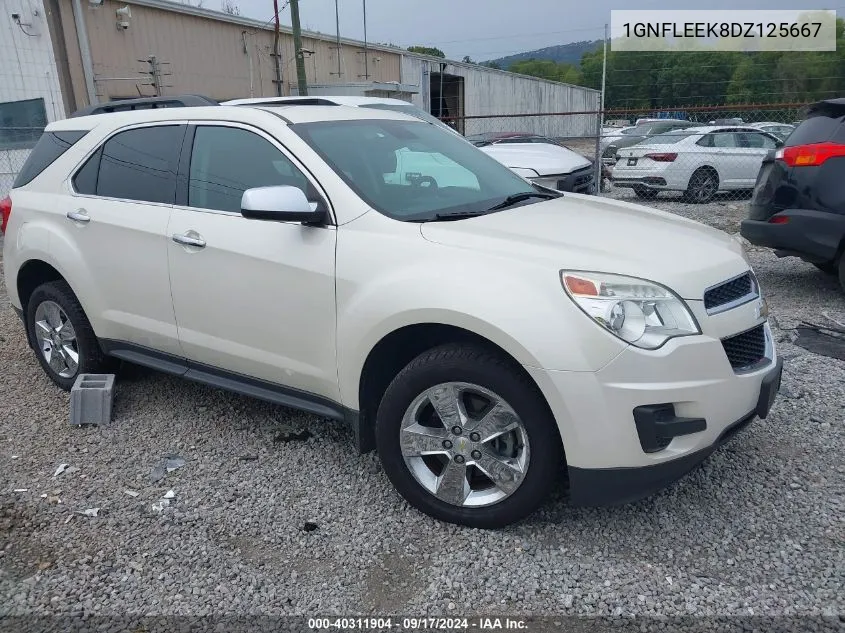 2013 Chevrolet Equinox Lt VIN: 1GNFLEEK8DZ125667 Lot: 40311904