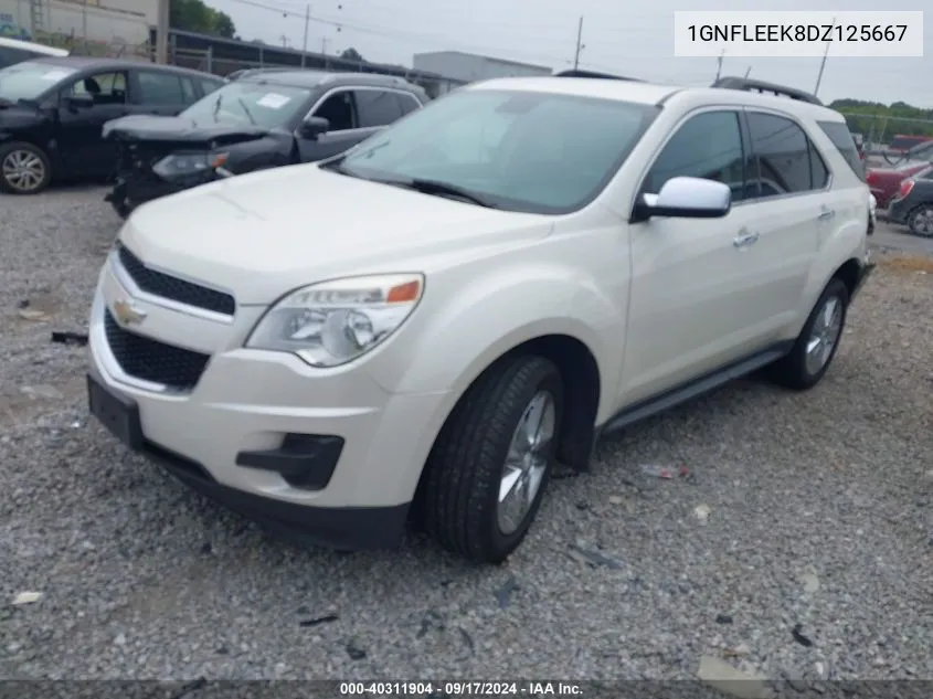 2013 Chevrolet Equinox Lt VIN: 1GNFLEEK8DZ125667 Lot: 40311904