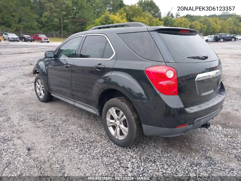 2013 Chevrolet Equinox 2Lt VIN: 2GNALPEK3D6123357 Lot: 40315891