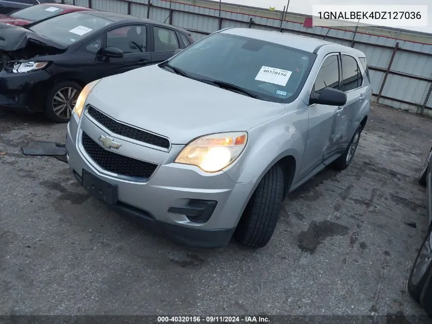 2013 Chevrolet Equinox Ls VIN: 1GNALBEK4DZ127036 Lot: 40320156