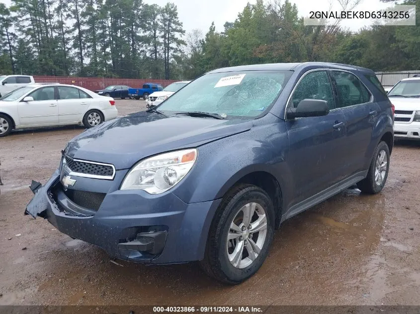 2GNALBEK8D6343256 2013 Chevrolet Equinox Ls