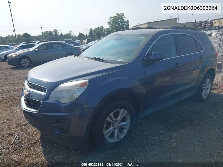 2GNALDEK0D6303264 2013 Chevrolet Equinox 1Lt