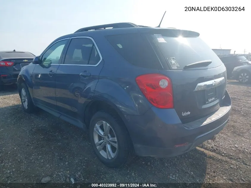 2GNALDEK0D6303264 2013 Chevrolet Equinox 1Lt