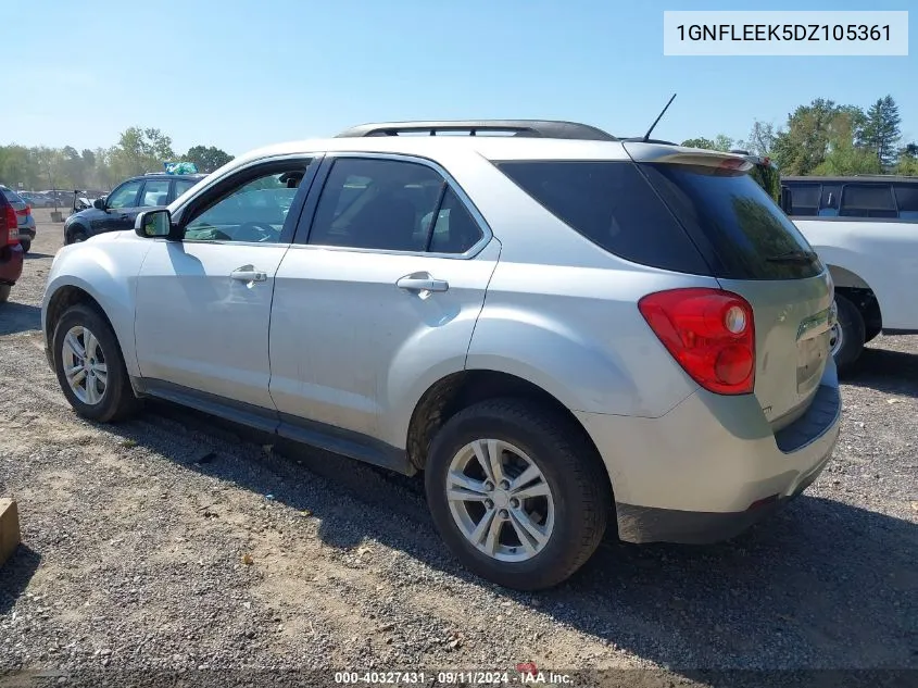 1GNFLEEK5DZ105361 2013 Chevrolet Equinox 1Lt