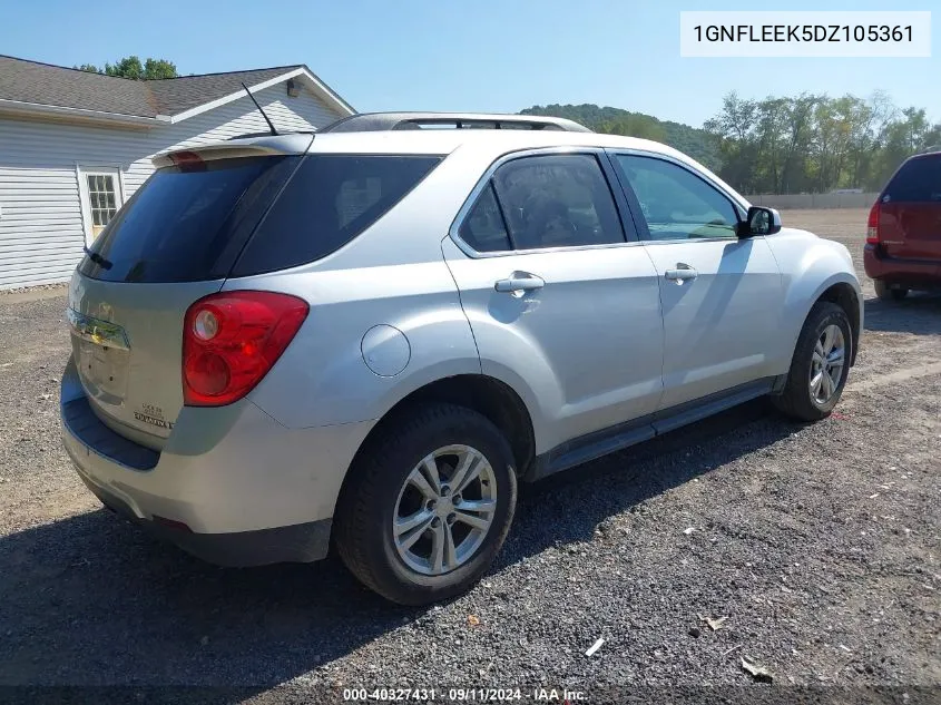 2013 Chevrolet Equinox 1Lt VIN: 1GNFLEEK5DZ105361 Lot: 40327431