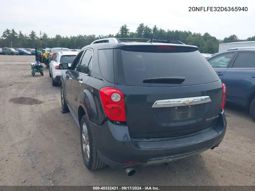 2GNFLFE32D6365940 2013 Chevrolet Equinox Ltz