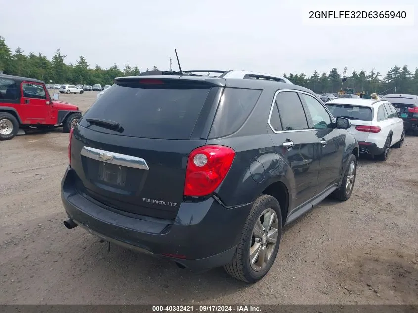 2GNFLFE32D6365940 2013 Chevrolet Equinox Ltz