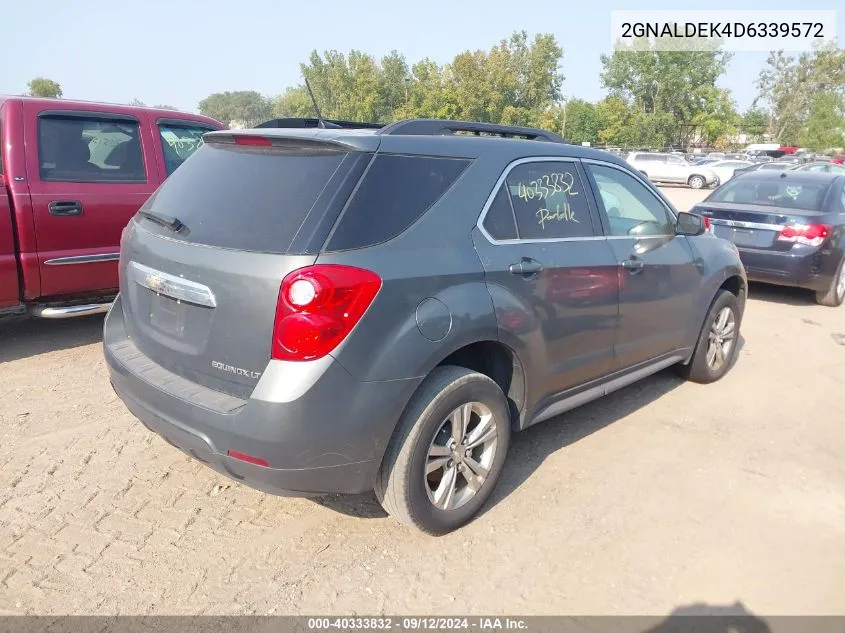 2013 Chevrolet Equinox 1Lt VIN: 2GNALDEK4D6339572 Lot: 40333832