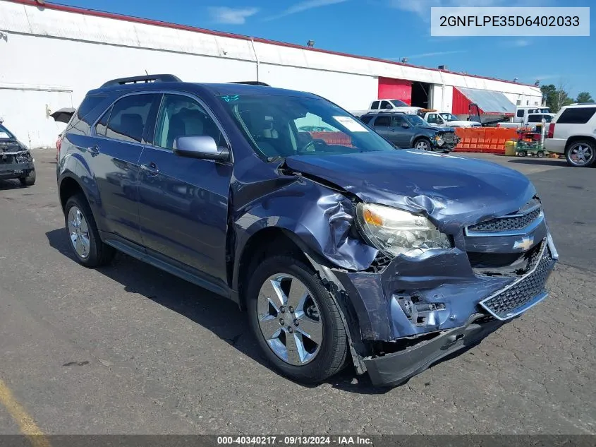 2GNFLPE35D6402033 2013 Chevrolet Equinox 2Lt