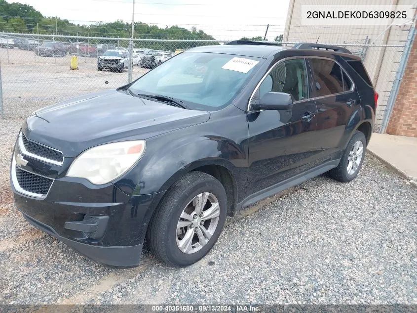 2013 Chevrolet Equinox 1Lt VIN: 2GNALDEK0D6309825 Lot: 40351680