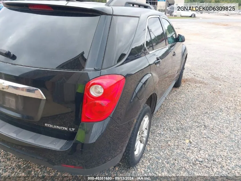 2013 Chevrolet Equinox 1Lt VIN: 2GNALDEK0D6309825 Lot: 40351680