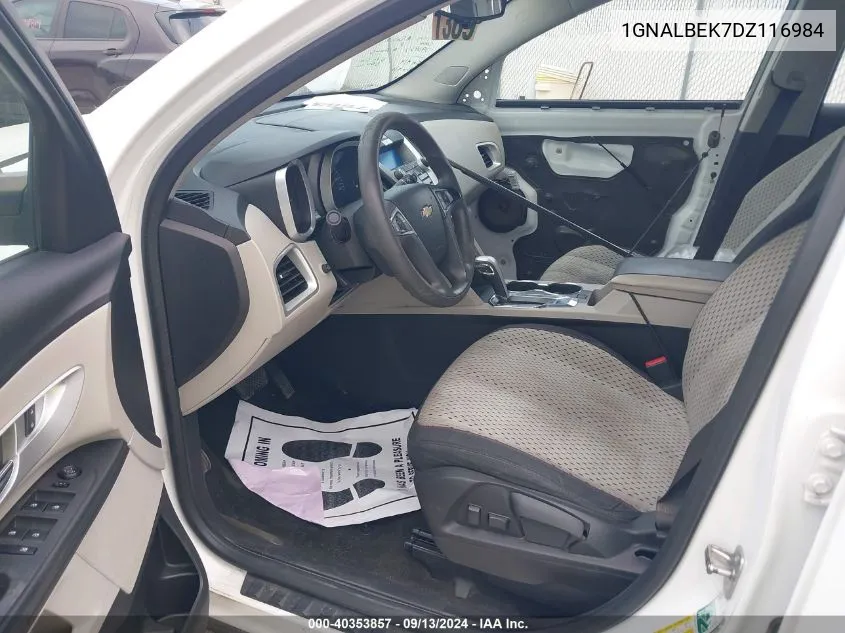 1GNALBEK7DZ116984 2013 Chevrolet Equinox Ls