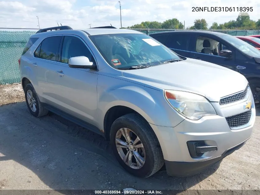 2GNFLDE31D6118395 2013 Chevrolet Equinox 1Lt