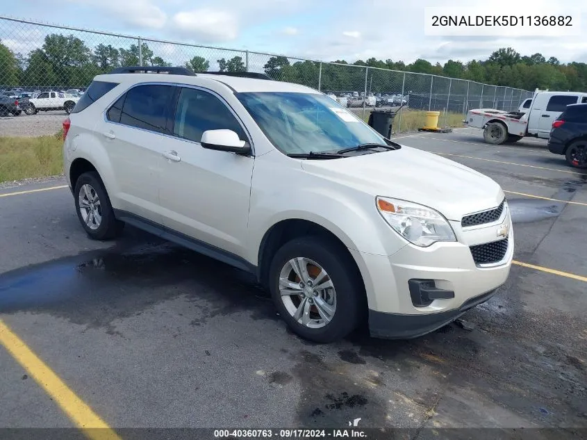 2013 Chevrolet Equinox 1Lt VIN: 2GNALDEK5D1136882 Lot: 40360763