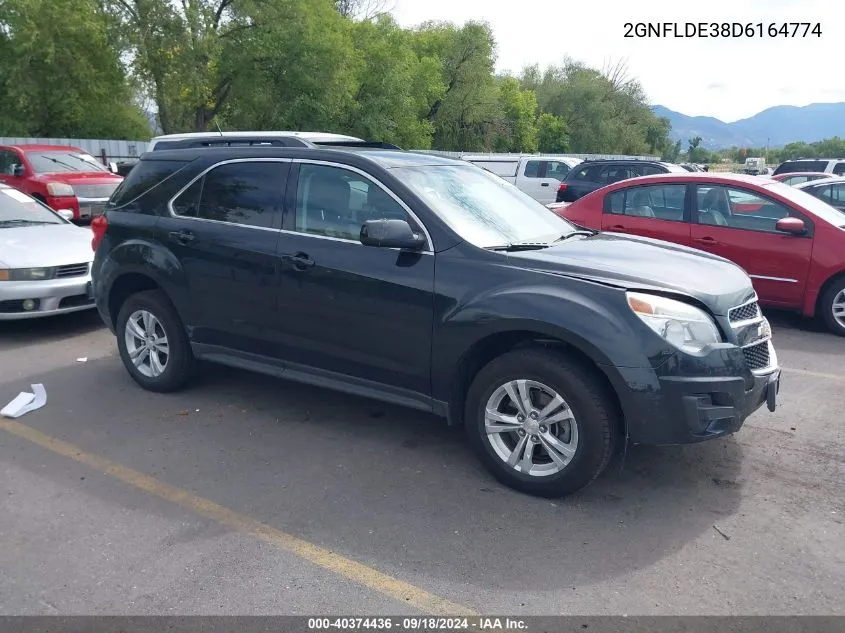 2013 Chevrolet Equinox 1Lt VIN: 2GNFLDE38D6164774 Lot: 40374436